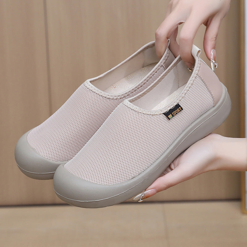 Zapatillas Casual Tejido Transpirable Armonía Jazz Camino, Corrección Postural y Confort Diario