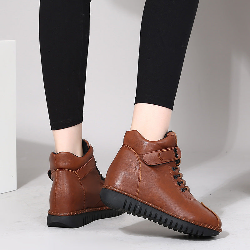 Botas Ortopédicas Cuero Suave Equilibrio Cumbre Aura, Alivio Instantáneo y Postura Saludable