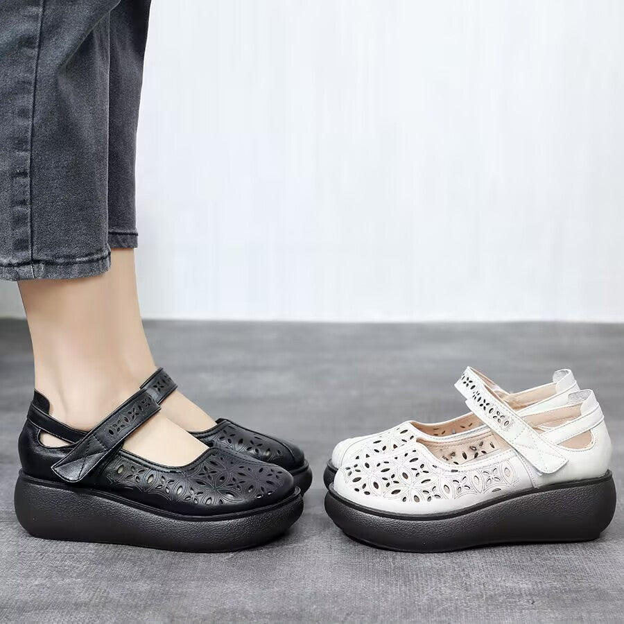 Zapato Ortopédico Cuero Suave Armonía Horizonte Estrella, Comodidad sin Dolor Todo el Día