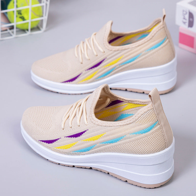 Zapatillas de tenis de moda arcoiris