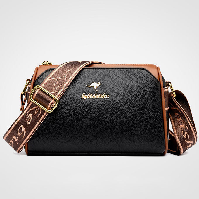 Bolso Casual Textura Resistente Prisma Horizonte Aura, Organización y Estilo en Cada Detalle