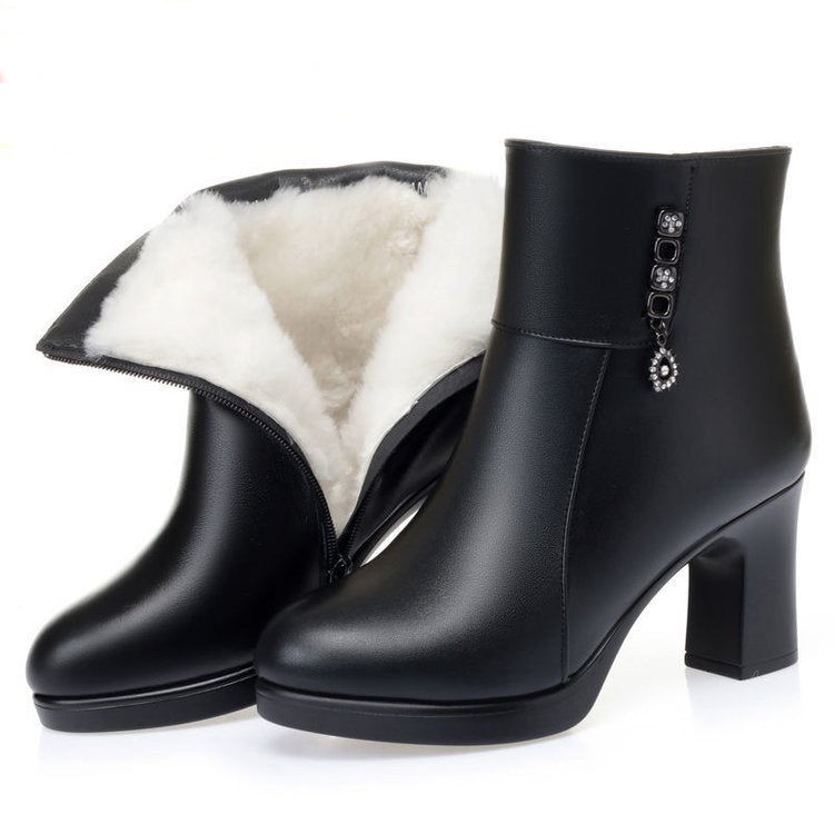 Botas Ortopédicas Cuero Suave Travesía Nube Serenidad, Alivio Total Para Pies Delicados