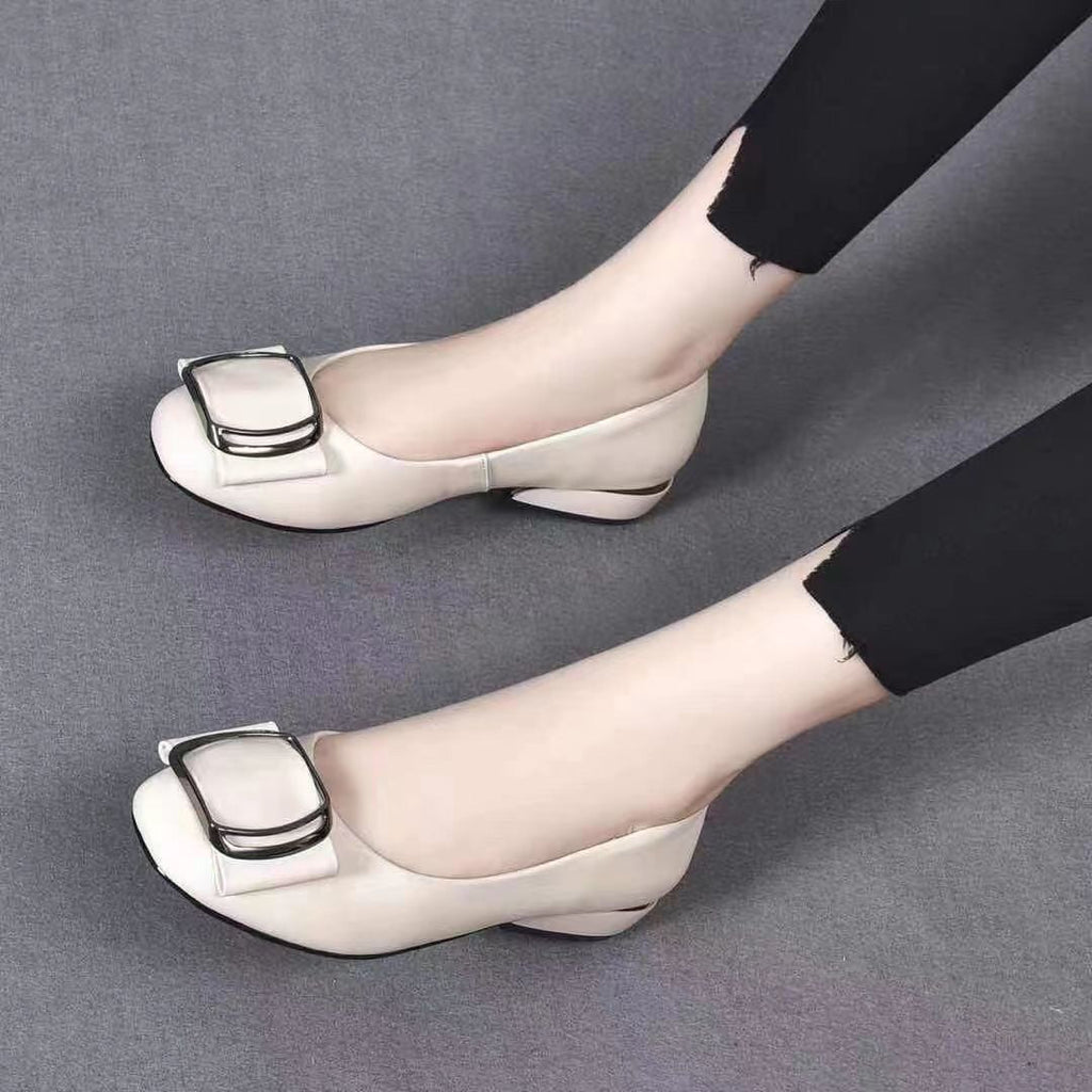 Zapato Ortopédico Cuero Suave Flor Aura Armonía, Comodidad y Corrección Postural Sin Dolor