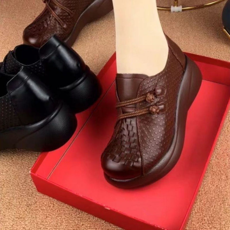 Botines Urbanos Cuero Suave Aura Jazz Horizonte, Estilo y Comodidad Antideslizante Todo el Día