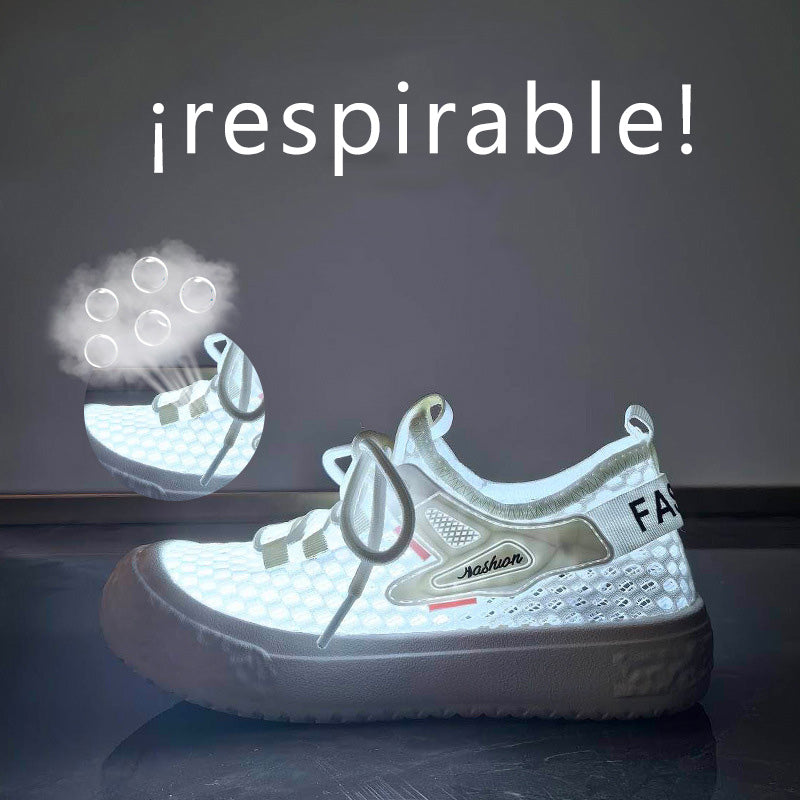 Zapato Casual Tejido Transpirable Brisa Eclipse Armonía, Comodidad Ortopédica Todo el Día