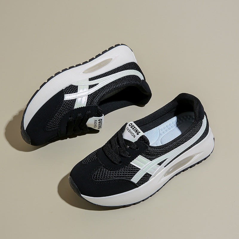 Zapatillas Casual Suela Gruesa Cumbre Jazz Serenidad, Comodidad Superior Todo el Día