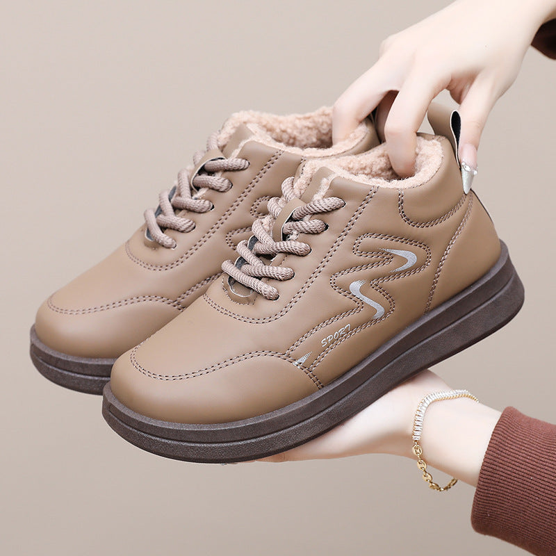 Botas Antideslizantes Forro Polar Nube Camino Íntegro, Calidez y Seguridad en Invierno