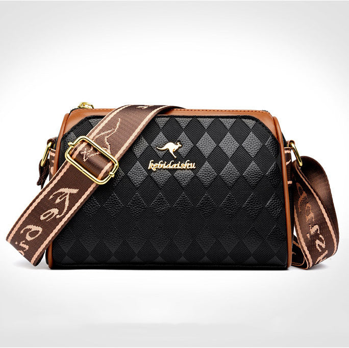 Bolso Casual Textura Resistente Prisma Horizonte Aura, Organización y Estilo en Cada Detalle