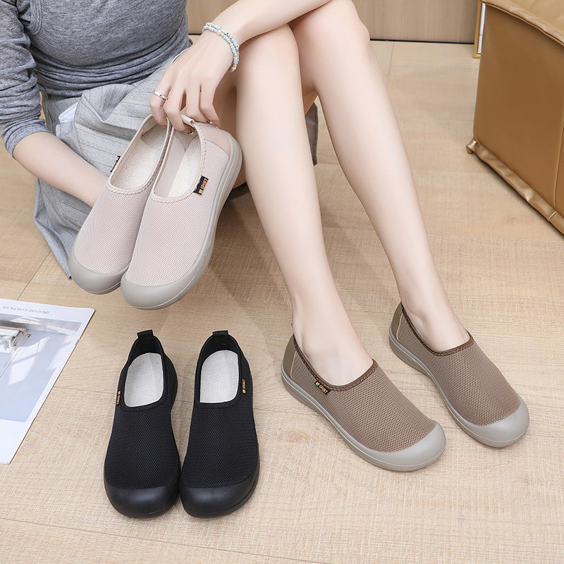 Zapatillas Casual Tejido Transpirable Armonía Jazz Camino, Corrección Postural y Confort Diario