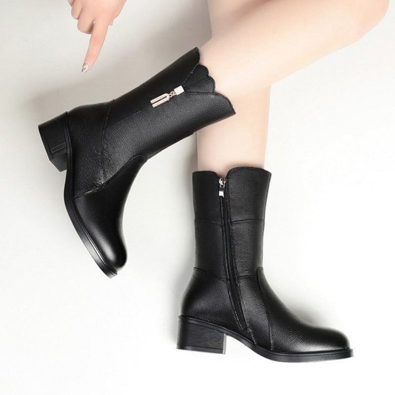 Botas Ortopédicas Cuero Suave Aurora Boreal Serenidad, Calor y Comodidad Inigualables