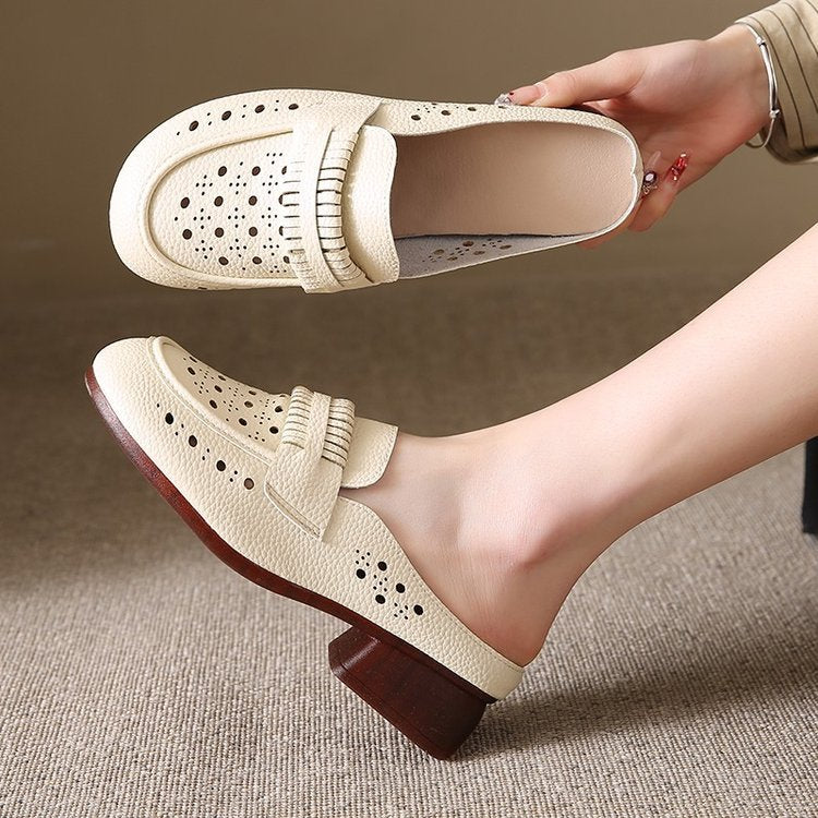 Zapato Ortopédico Cuero Suave Esencia Gaia Serenidad, Alivio y Corrección Postural