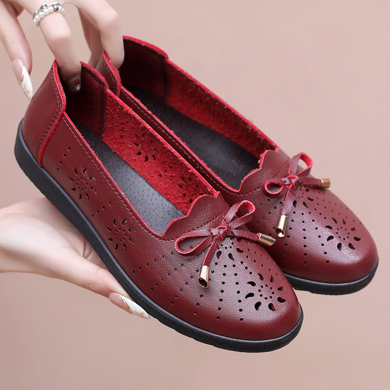 Zapato Casual Cuero Suave Esencia Aurora Libertad, Comodidad Todo el Día Sin Dolor