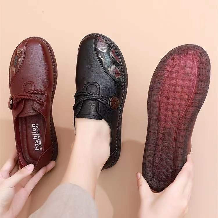 Zapato Casual Cuero Suave Armonía Cumbre Vitalidad, Comodidad Suprema en Cada Paso