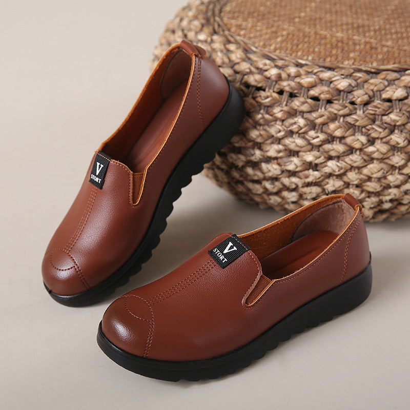 Zapato Casual Cuero Suave Aura Cumbre Serenidad, Comodidad Elegante Todo el Día