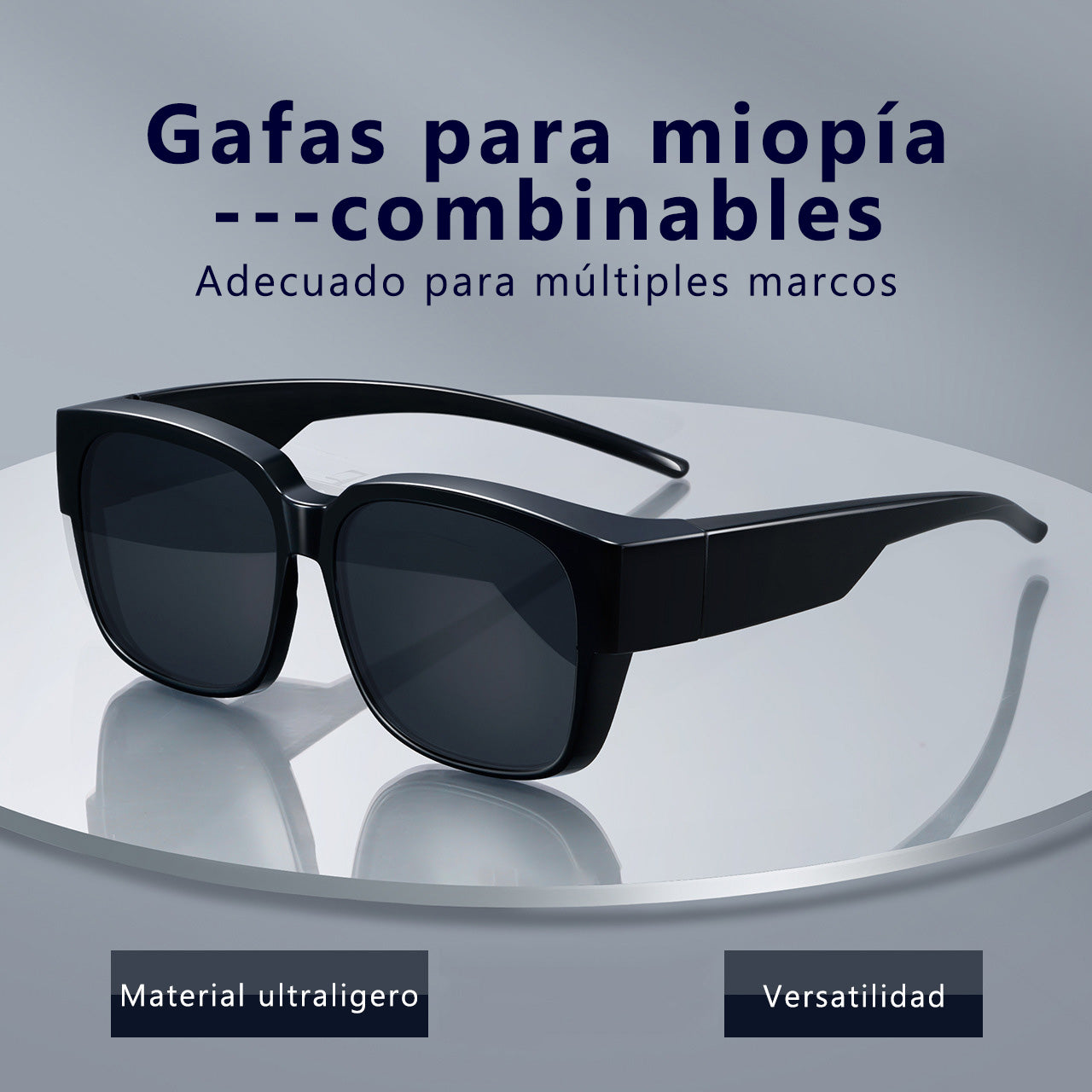 Gafas Progresivas Material Aeroespacial Prisma Horizonte, Visión Clara y Protección Total