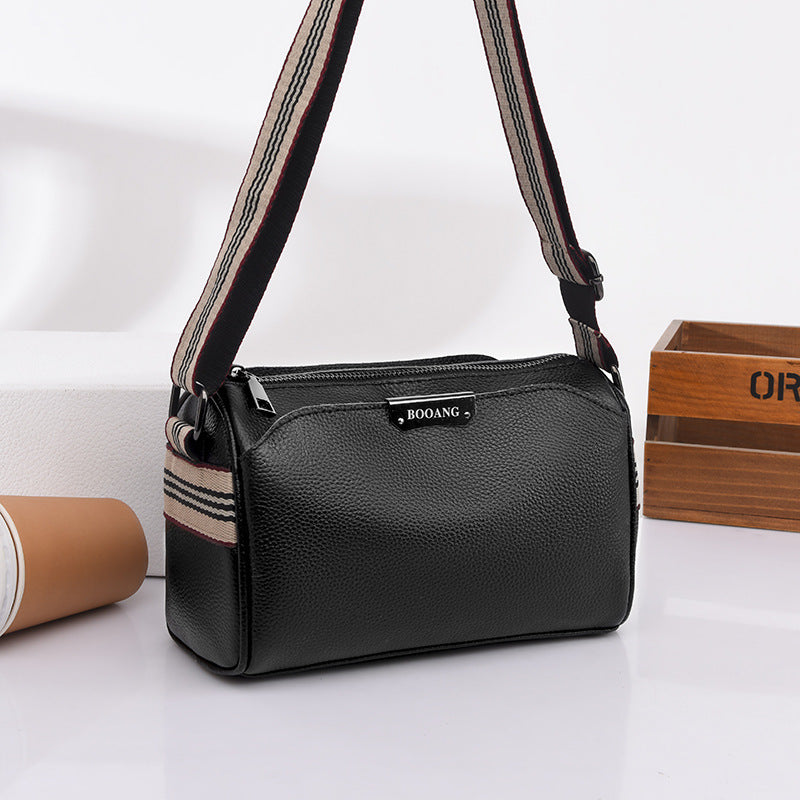 Bolso Casual Cuero Suave Prisma Valija Horizonte, Organización Elegante y Resistente al Desgaste