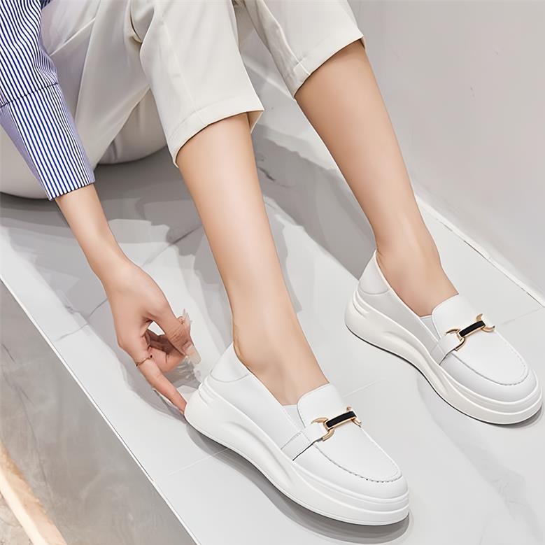 Zapato Casual Costura Artesanal Serenidad Cumbre Calma, Comodidad Prolongada Sin Esfuerzo