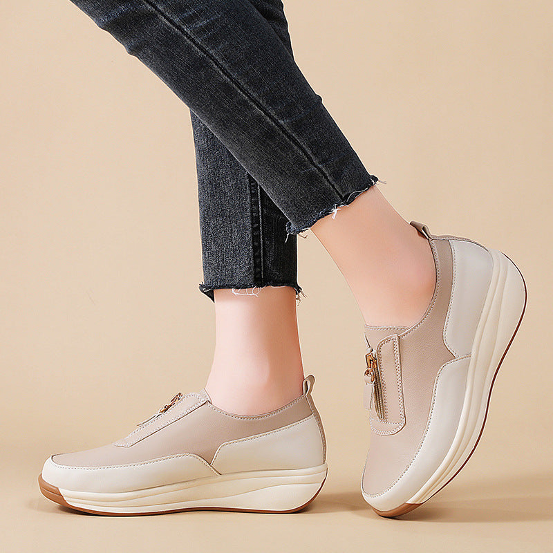 Zapato Casual Cuero Suave Línea Aurora Serenidad, Comodidad Superior Todo el Día