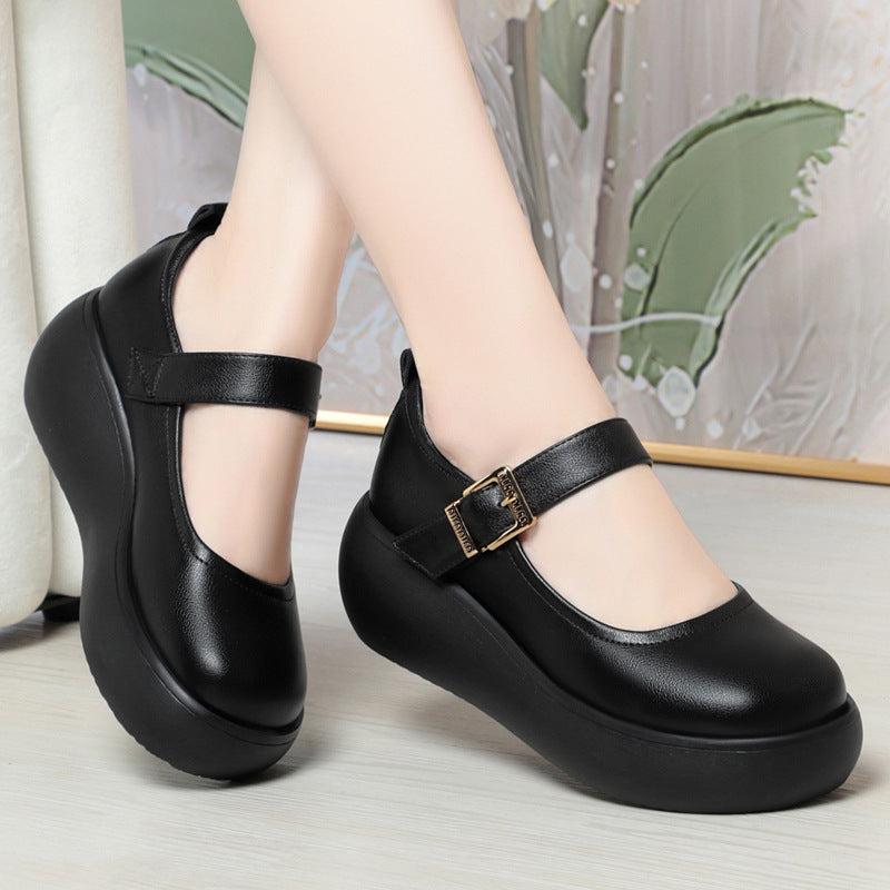 Zapato Ortopédico Cuero Natural Esencia Armonía Camino, Comodidad y Soporte Sin Dolor