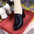 Tacones Altos Cuero Suave Serenidad Prisma Cumbre, Elegancia y Confort Todo el Día