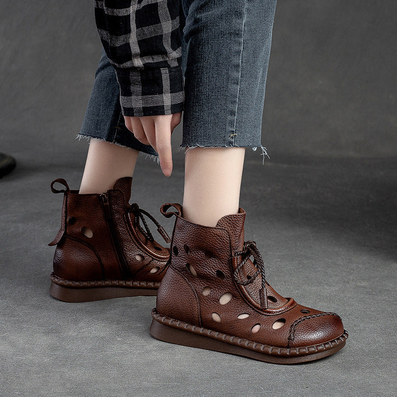 Botas Ortopédicas Cuero Suave Eclipse Serenidad Camino, Máximo Confort y Alivio Diario