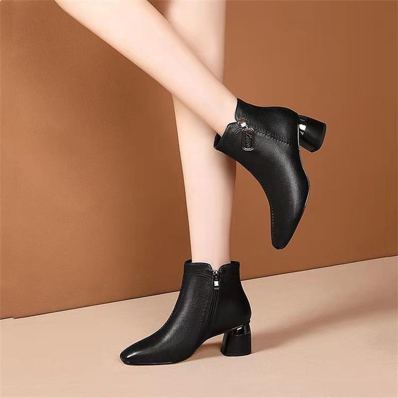 Botas Casuales Cuero Suave Eclipse Majestad Camino, Calor y Confort Todo el Día