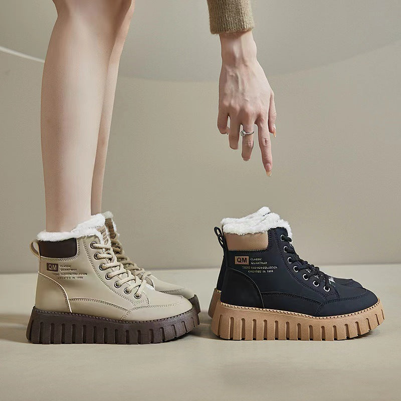 Botas Ortopédicas Cuero Suave Estilo Selene Armonía, Alivio Instantáneo para Pies y Espalda