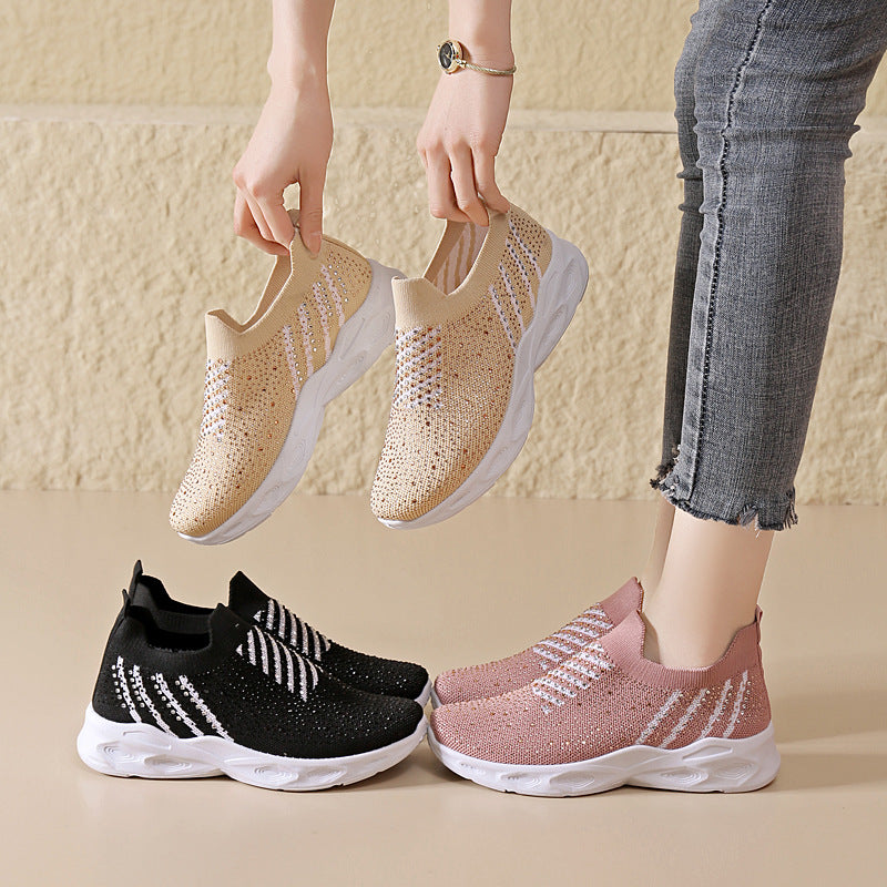 Zapatillas Ortopédicas Tejido Transpirable Armonía Jazz Horizonte, Comodidad y Estilo para Cada Paso