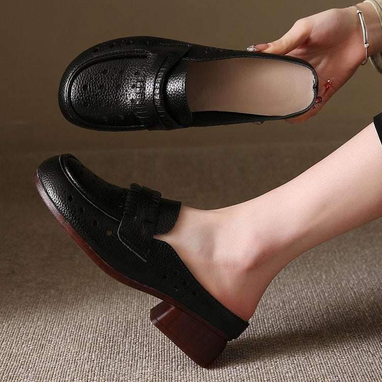 Zapato Ortopédico Cuero Suave Esencia Gaia Serenidad, Alivio y Corrección Postural