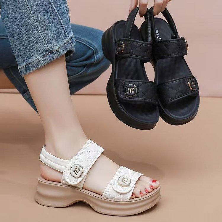 Sandalias Ortopédicas Cuero Suave Horizonte Sereno Armonía, Confort Superior y Soporte Total