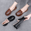 Zapato Casual Piel Suave Aurora Jazz Equilibrio, Calidez y Comodidad Todo el Día