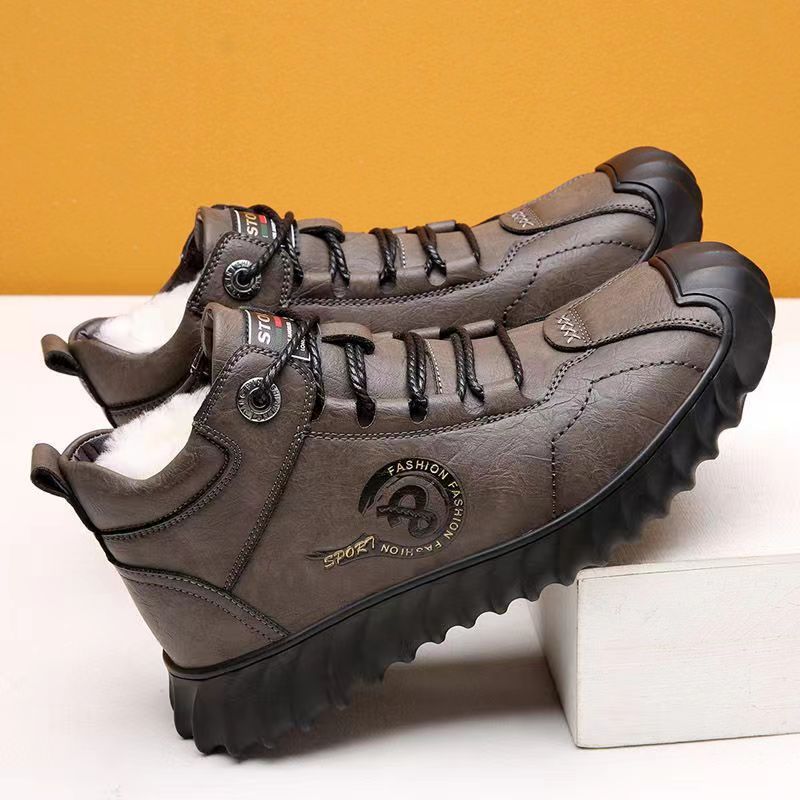 Botas Ortopédicas Cuero Genuino Nube Íntegra Camino, Confort y Calidez Todo el Día