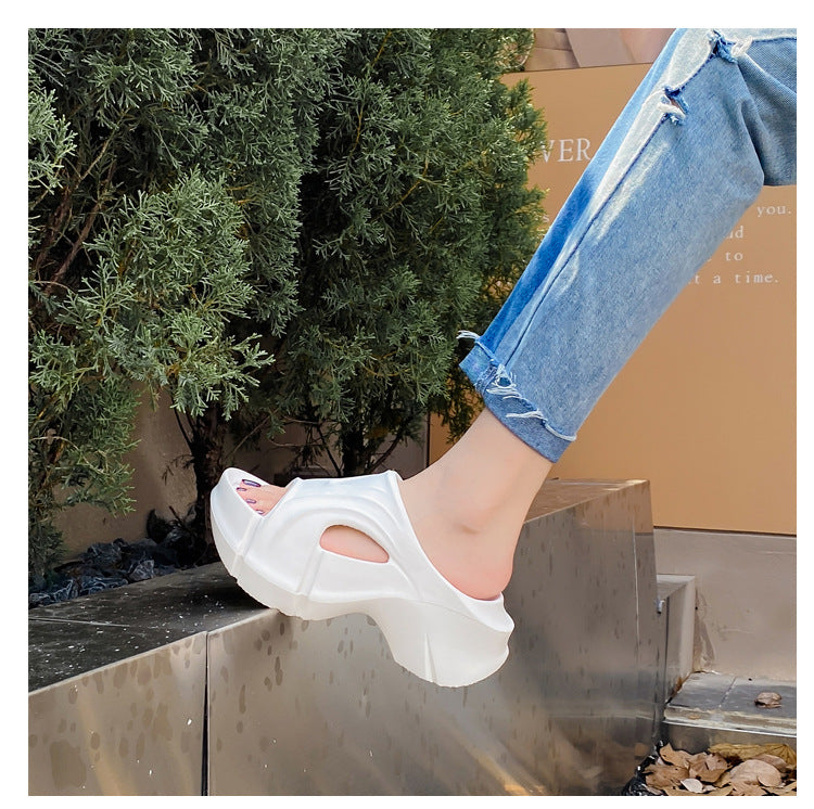 Zapatillas Antideslizantes Suela Gruesa Aura Horizonte Ímpetu, Estabilidad y Confort Moderno