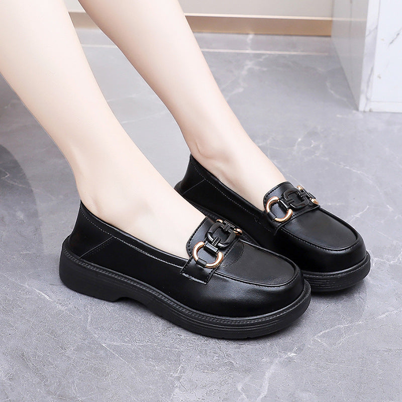 Zapato Ortopédico Cuero Suave Aura Selene Armonía, Alivio Instantáneo y Elegancia Femenina