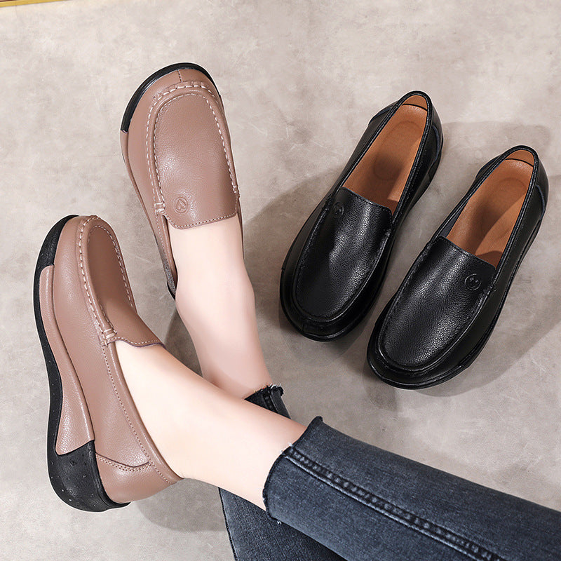 Zapato Ortopédico Cuero Suave Esencia Gaia Serenidad, Confort Supremo y Soporte Para Todo el Día