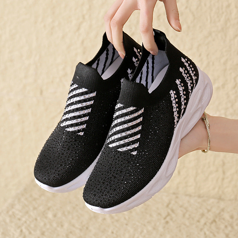 Zapatillas Ortopédicas Tejido Transpirable Armonía Jazz Horizonte, Comodidad y Estilo para Cada Paso