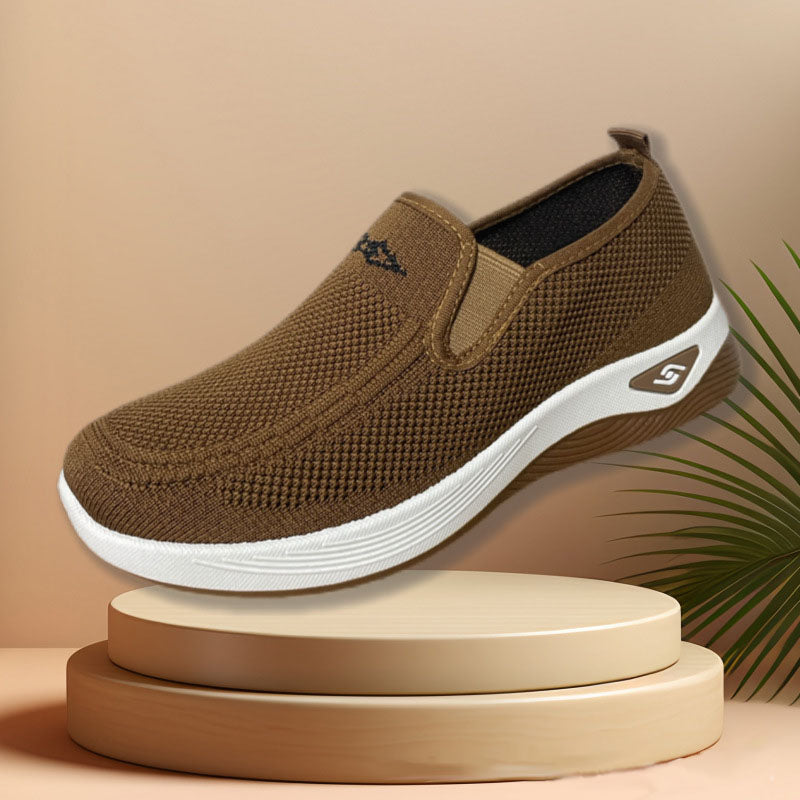 Zapatos Planos Tejido Transpirable Aurora Equilibrio, Comodidad Prolongada Sin Dolor