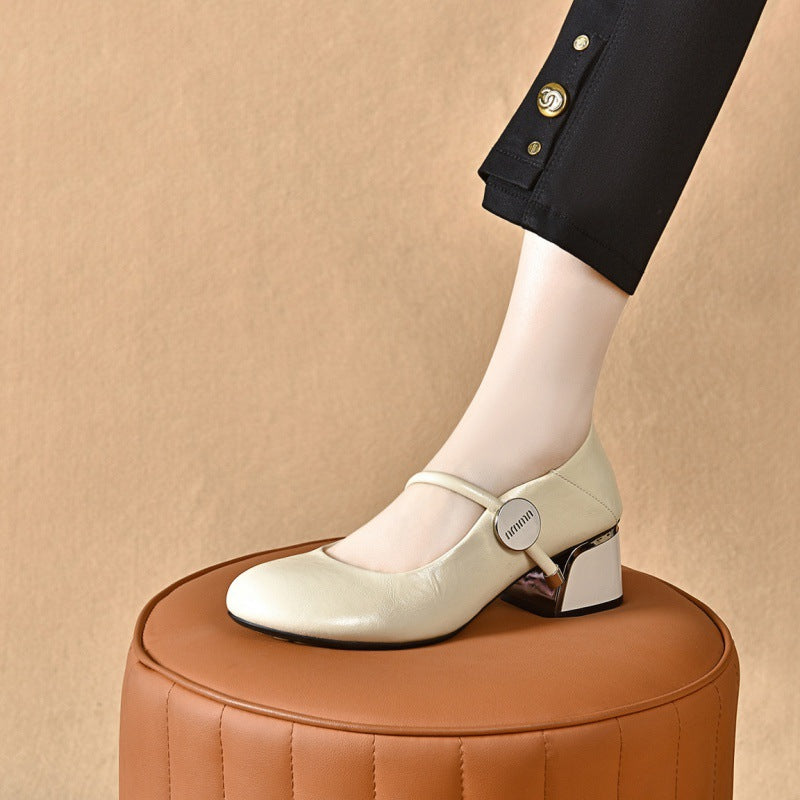 Zapato Clásico Cuero Suave Aura Majestad Armonía, Comodidad Sofisticada Todo el Día