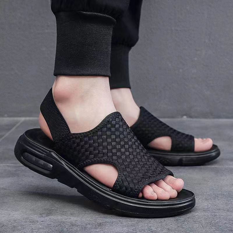 Sandalias Casual Cuero Premium Horizonte Calma Cielo, Comodidad y Estilo Todo el Día