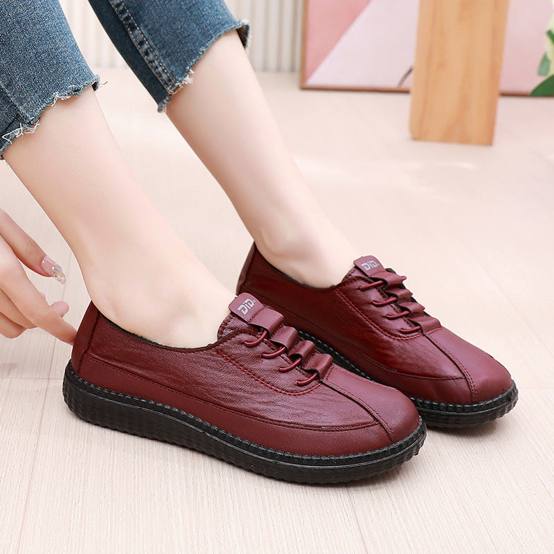 Zapato Ortopédico Cuero Suave Aura Camino Serenidad, Confort Anatómico y Seguridad Todo el Día