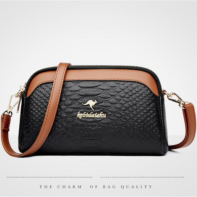 Bolso Casual Multicapa Prisma Selva Horizonte, Estilo Seguro y Gran Capacidad