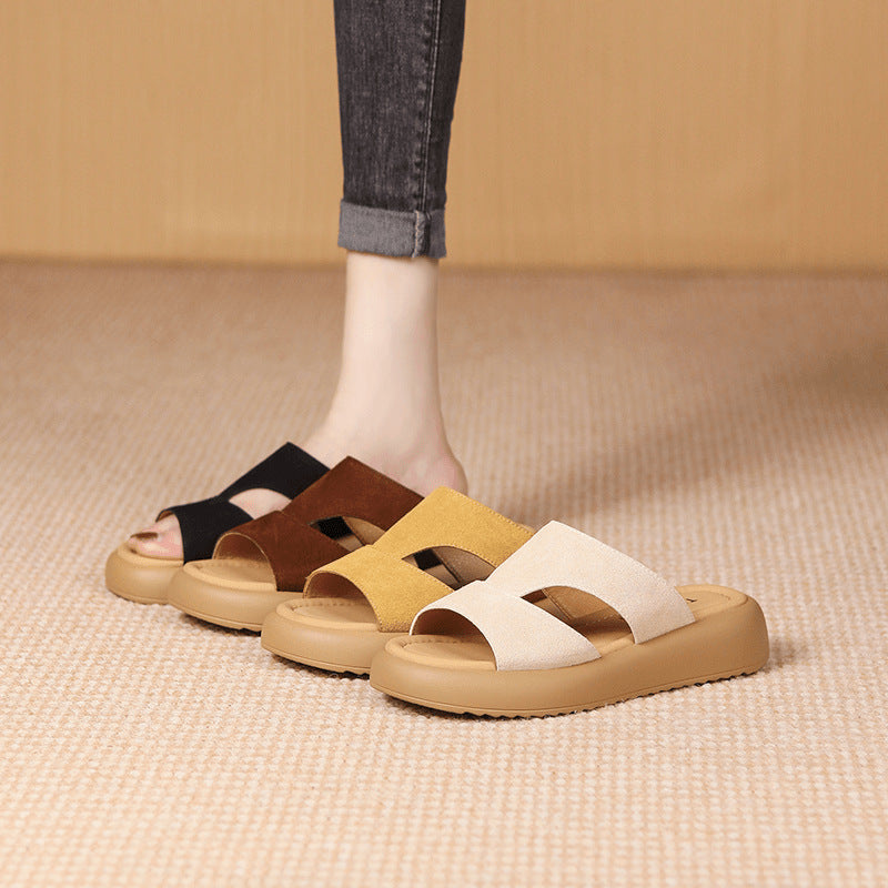 Sandalias Ortopédicas Cuero Suave Nube Armonía Inspiración, Corrección de Postura y Confort Total