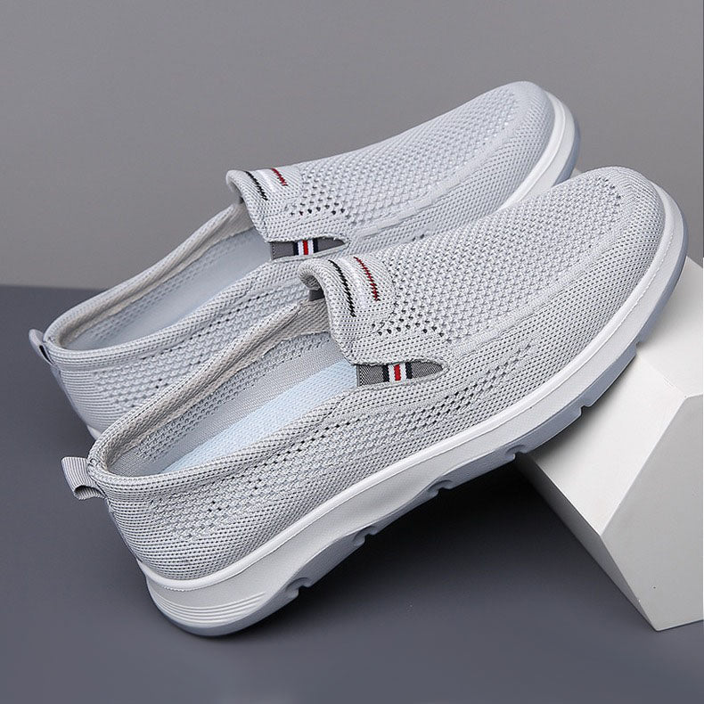 Zapatillas Casuales Tejido Transpirable Horizonte Serenidad, Alivio Inmediato y Postura Saludable