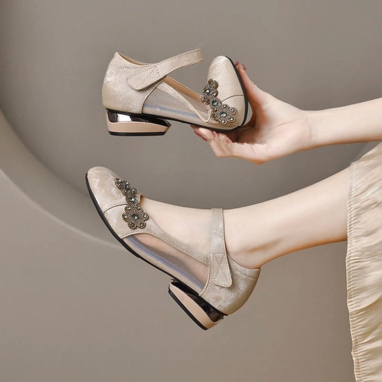 Zapato Ortopédico Cuero Suave Esencia Camino Armonía, Postura Mejorada y Confort Diario