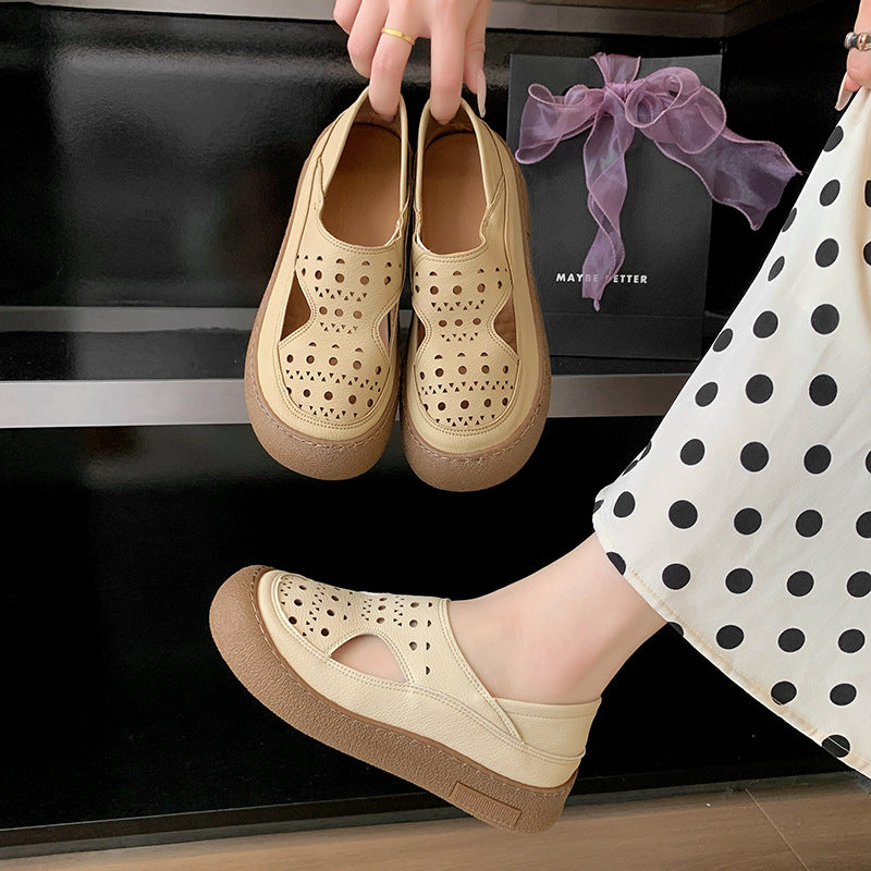 Sandalias Ortopédicas Punta Redonda Aura Caminante Serenidad, Comodidad Sin Dolor Todo el Día