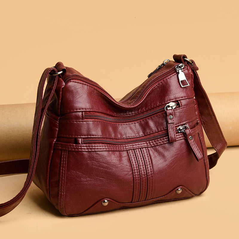 Bolso Elegante Cuero Supremo Horizonte Prisma, Espacio y Distinción Sin Límites