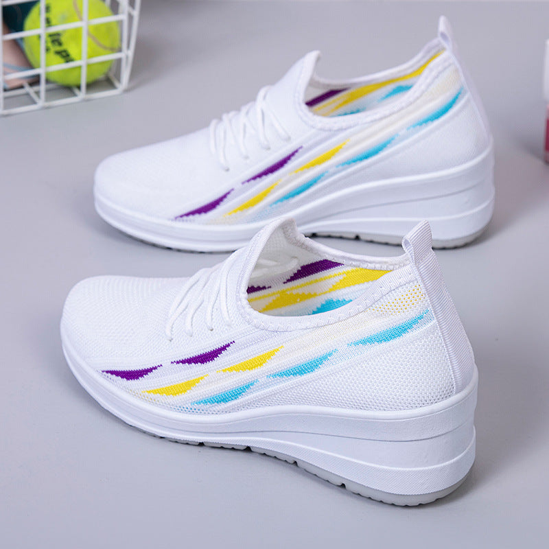 Zapatillas de tenis de moda arcoiris