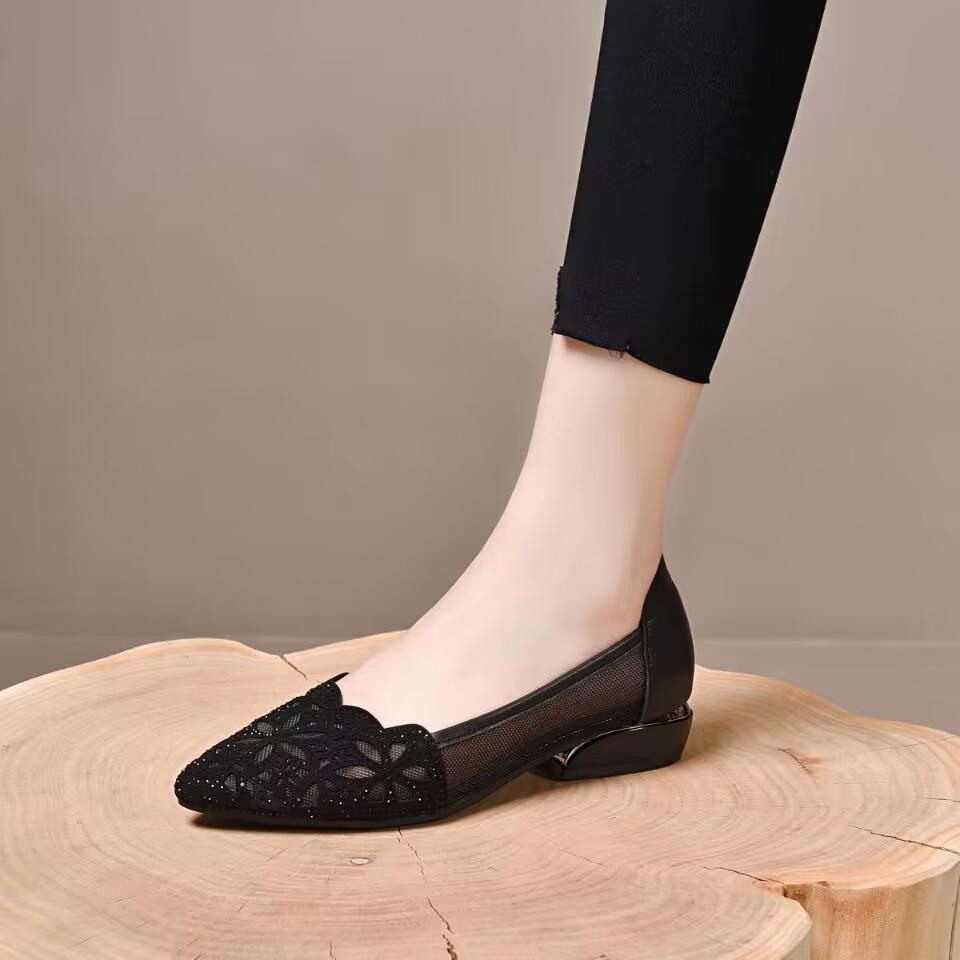 Zapato Ortopédico Cuero Suave Claridad Selene Armonía, Alivio Total del Dolor de Pies