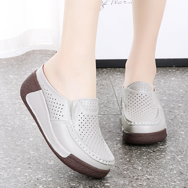 Zapato Ortopédico Cuero Suave Esencia Nube Serenidad, Corrección Postural y Confort Todo el Día