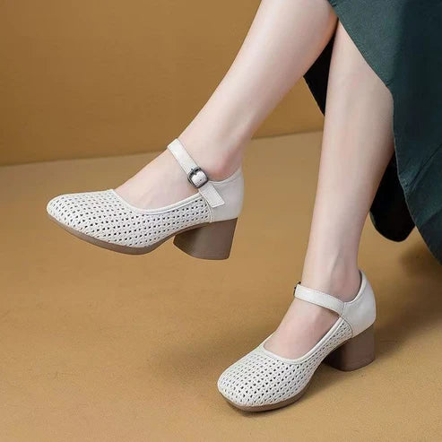 Zuecos de Tacón Suave Prisma Horizonte Serenidad, Comodidad y Estilo sin Dolor